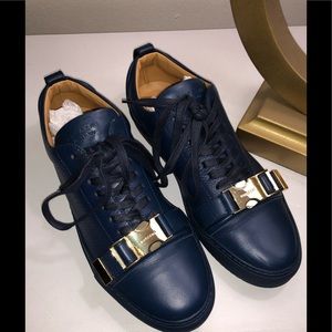 Buscemi Low Top Navy Blue